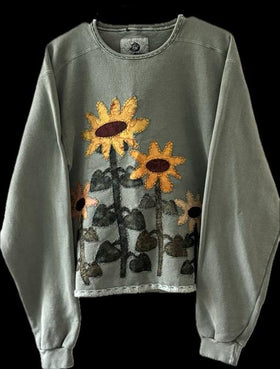 Sunflower Sweatshirt Finished Sample - Size M