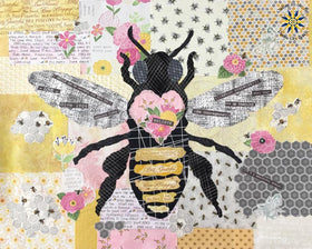 Teeny Tiny Bee Finished Sample on 16