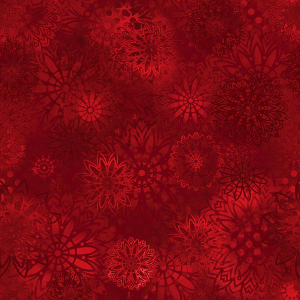 Textures Red Medallions PWSP016.RED