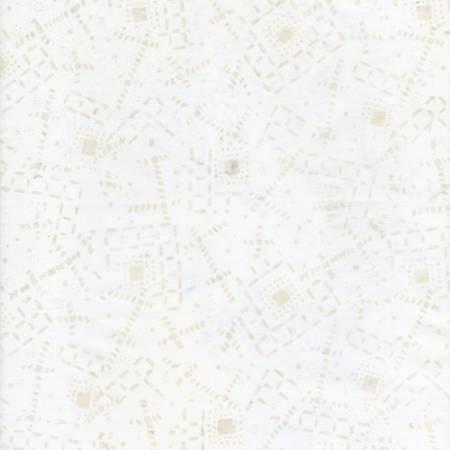 Tonga Batik Alabaster Ivory Geo Squares TONGA-B1503-IVORY - 24