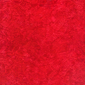 Tonga Brightside Red Damask Batik - B2740 Red - 84