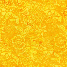 Tonga Brightside Yellow Nature Walk Batik - B7128 Yellow - 58