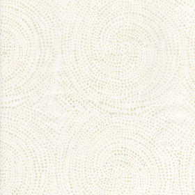 Tonga Liberty Faith Dotty Spiral Batik - B2336 Faith White - 90