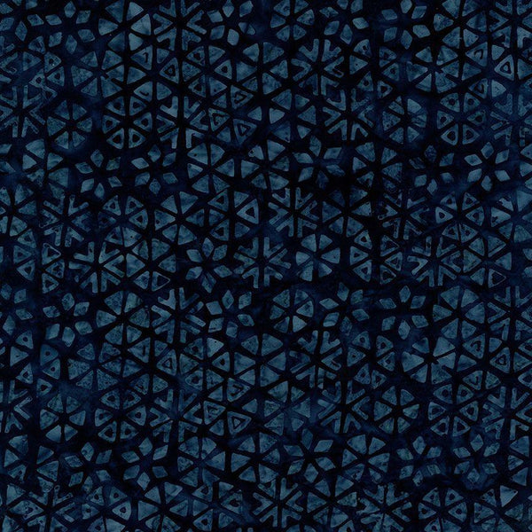 Tonga Liberty Stars Gears Batik - B4549 Stars Blue - 21
