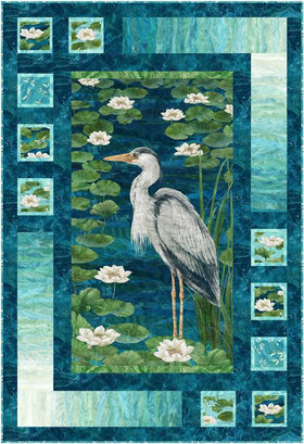 Tranquil Waters Harmony DARK Quilt Kit