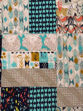 Wild Kingdom Finished Quilt