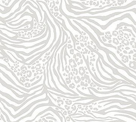 Wild One Light Gray Zeetah 27691-91 - 36