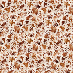 Wild and Free Cream Rust Horse Hide 27608-11