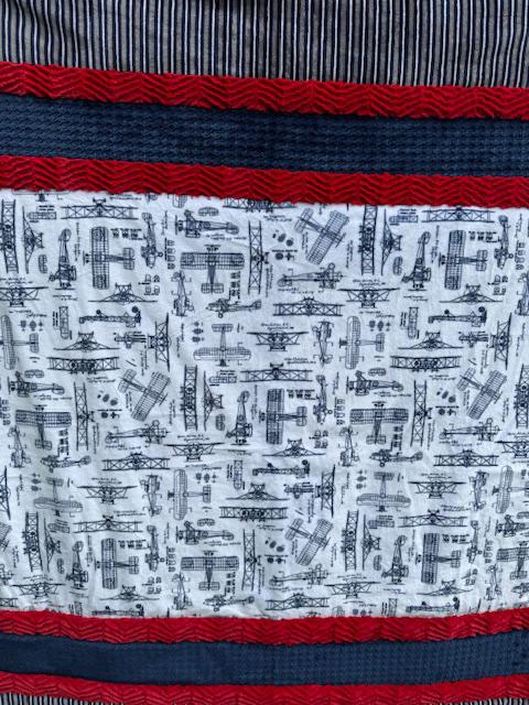Wright Flight Cuddle Finished Quilt