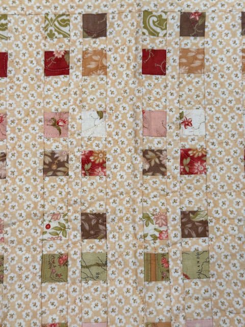 Yellow Squares Finished Quilt or Table Topper