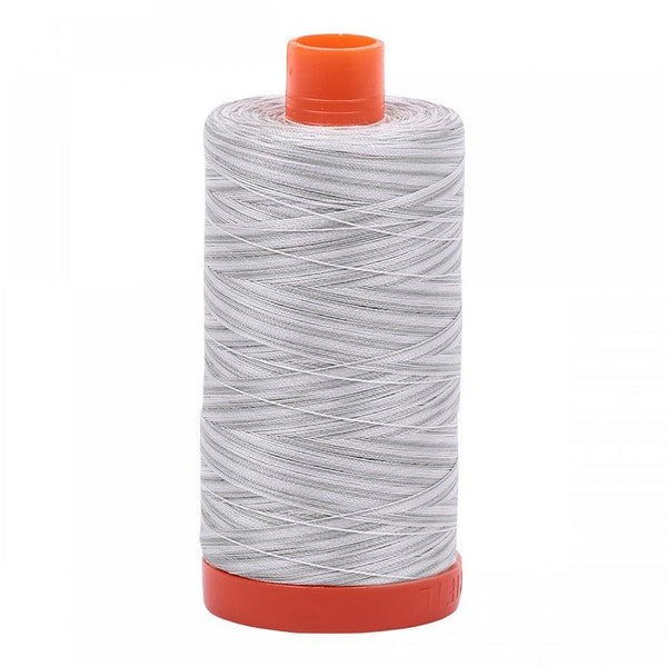 Aurifil 50 wt Variegated 4060 Silver Moon
