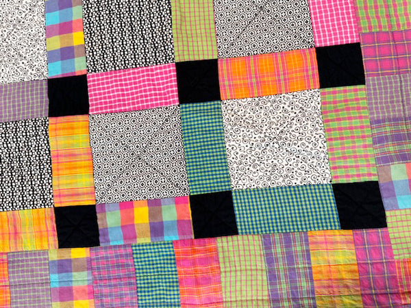 Bright Plaid Quilt