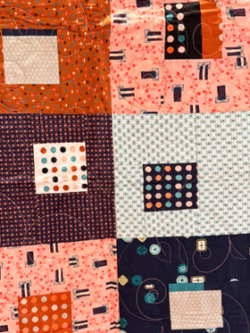 Contemporary Squares Finished Quilt