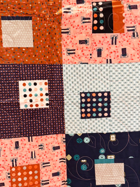 Contemporary Squares Finished Quilt