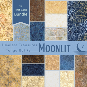 Tonga Moonlit Batik 17 Half Yard Bundle