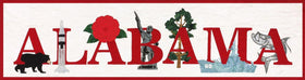 Alabama State Pride Laser Cut Banner Kit