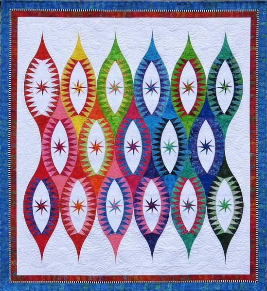 Be Colourful Arabian Nights Pattern - Quilting by the Bay