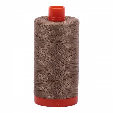 Aurifil 50 wt 2370 Sandstone - Quilting by the Bay