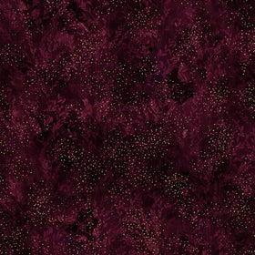 Autumn Is In The Air Mulberry Texture with Gold Metallic T4856-428G