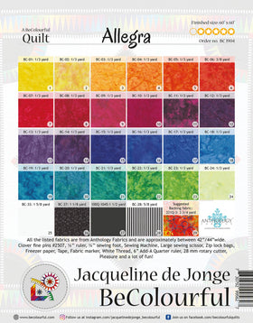 Be Colourful Allegra Pattern