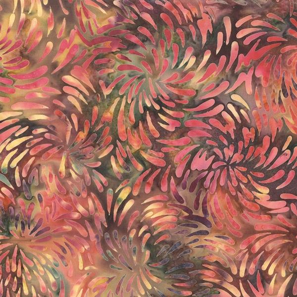 Bali Batik Global Spice Petals S2358-634 GLOBAL SPICE - Quilting by the Bay