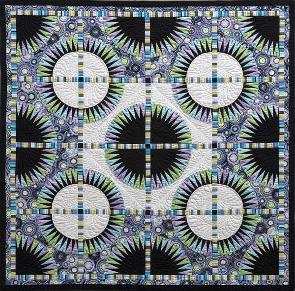 Be Colourful Black Beauty Pattern - Quilting by the Bay