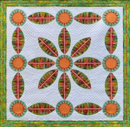 Be Colourful Flora Bella Pattern - Quilting by the Bay