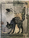 Black Cat Collage Pattern by Laura Heine - Quilting by the Bay