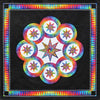 Be Colourful Black Magic Pattern - Quilting by the Bay