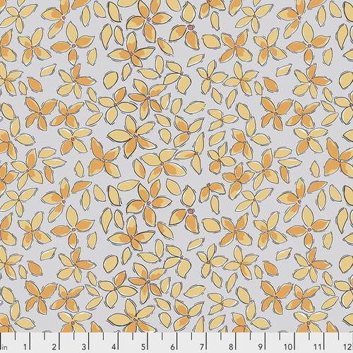 Color Fusion Gray Pointed Petal PWLH021.GRAY - Quilting by the Bay