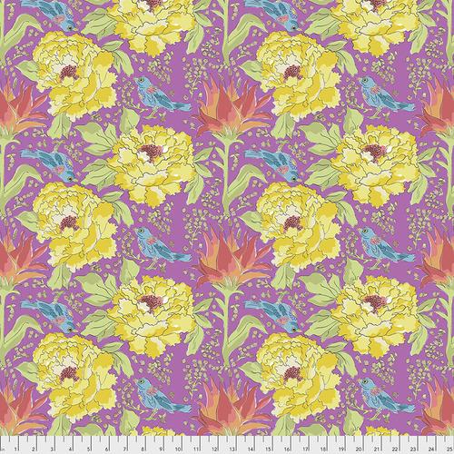 Color Fusion Violet Bird of Paradise PWLH016-VIOLET - Quilting by the Bay