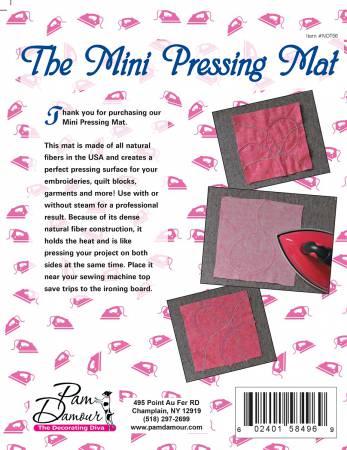 Mini Pressing Mat - Quilting by the Bay