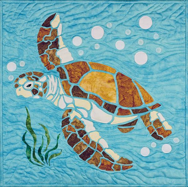 Sewquatic Sea Turtle - Quilting by the Bay