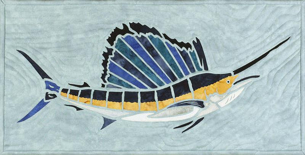 Sewquatic Sailfish - Quilting by the Bay