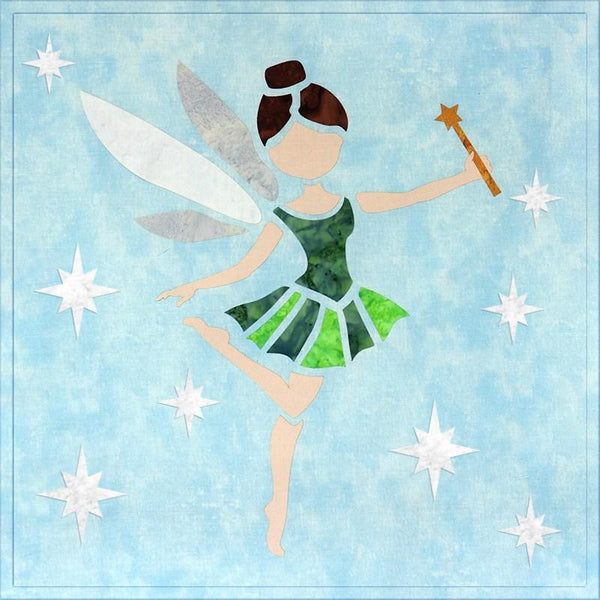 Sew Enchanted Green Fairy - Quilting by the Bay