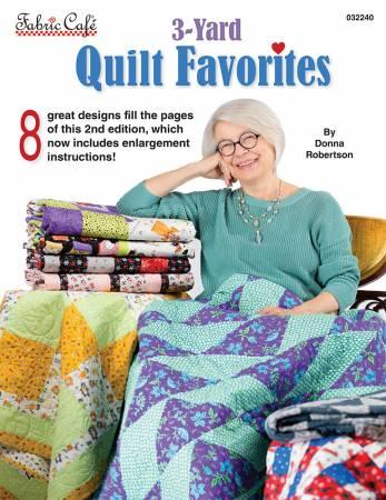 3 Yard Quilt Favorites Book by Donna Robertson