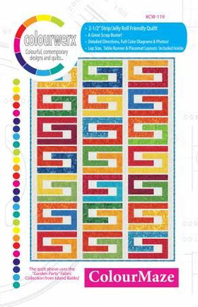 Colour Maze Pattern