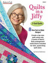 Quilts in a Jiffy 3 Yard Quilt Book by Donna robertson