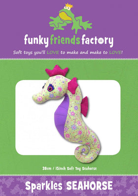 Sparkles Seahorse Pattern Funky Friends Factory