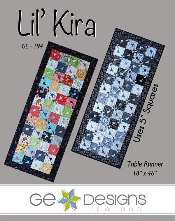 GE Lil Kira Pattern - Quilting by the Bay