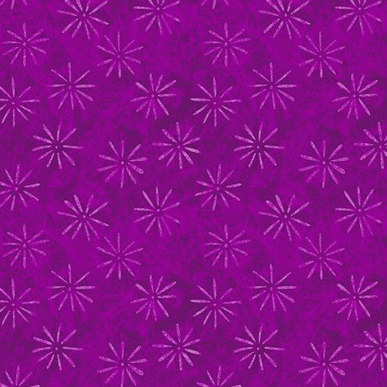 Holiday Treats Purple Starbursts A-9494-P - Quilting by the Bay