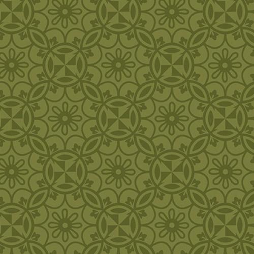 Home Grown Green Medallion 6805-40 - Quilting by the Bay