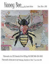 Honey Bee Collage Pattern by Laura Heine - Quilting by the Bay