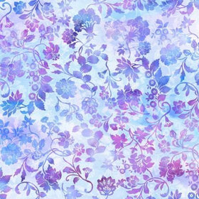 Hyacinth Floral Paisley in Love U5051-120