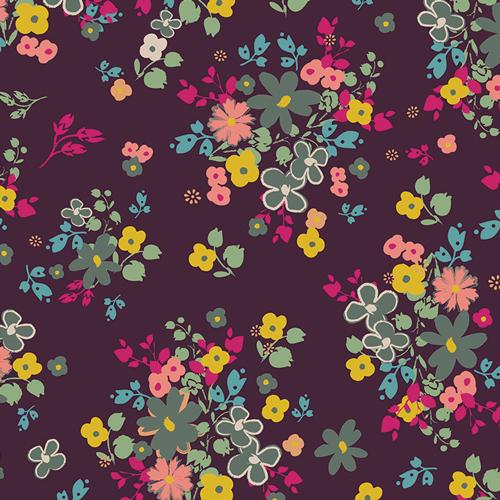 Indie Boheme Plum Blooming Soul IBH-74206 - Quilting by the Bay
