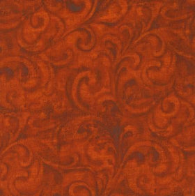 Jinny Beyer Palette Rust Scroll 2202J-001