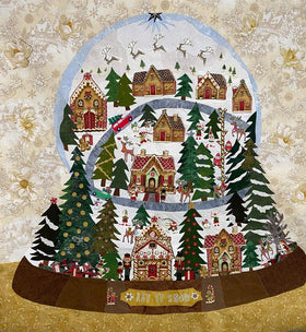 Let It Snow Snowglobe Limited Edition Fabric Kit