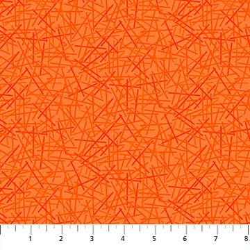 Mixmasters Mashup Orange Geometric 10007-59 - Quilting by the Bay