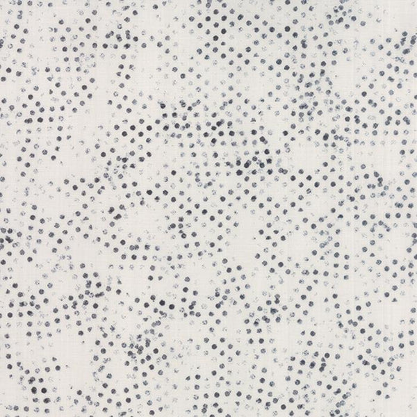 Modern Background Paper Charcoal Fog Stamped Dots Grey 1586 16 - Quilting by the Bay