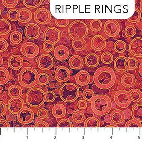 New Shimmer Ripple Rings Rock Flame 22992M-26